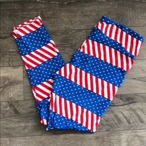 💥 LuLaRoe TC 4th of July Leggings 💥